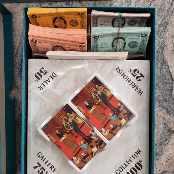 [GREAT Condition] Vintage "HIGH-BID The Auction Game" COMPLETE 3M Bookshelf Game - Picture 6 of 8